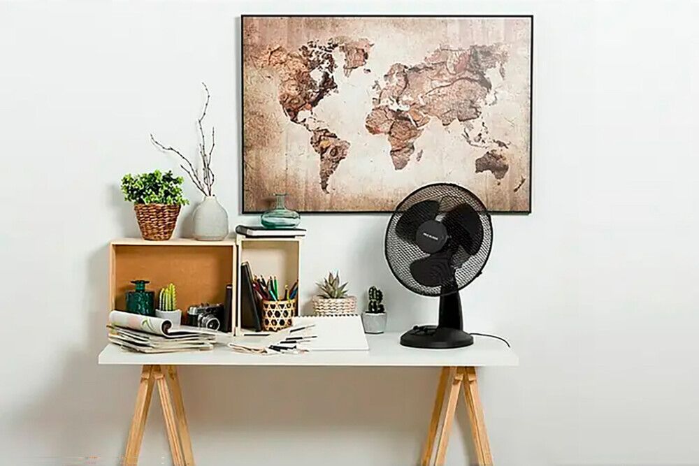 Lauaventilaator Proklima Ø 30 cm must