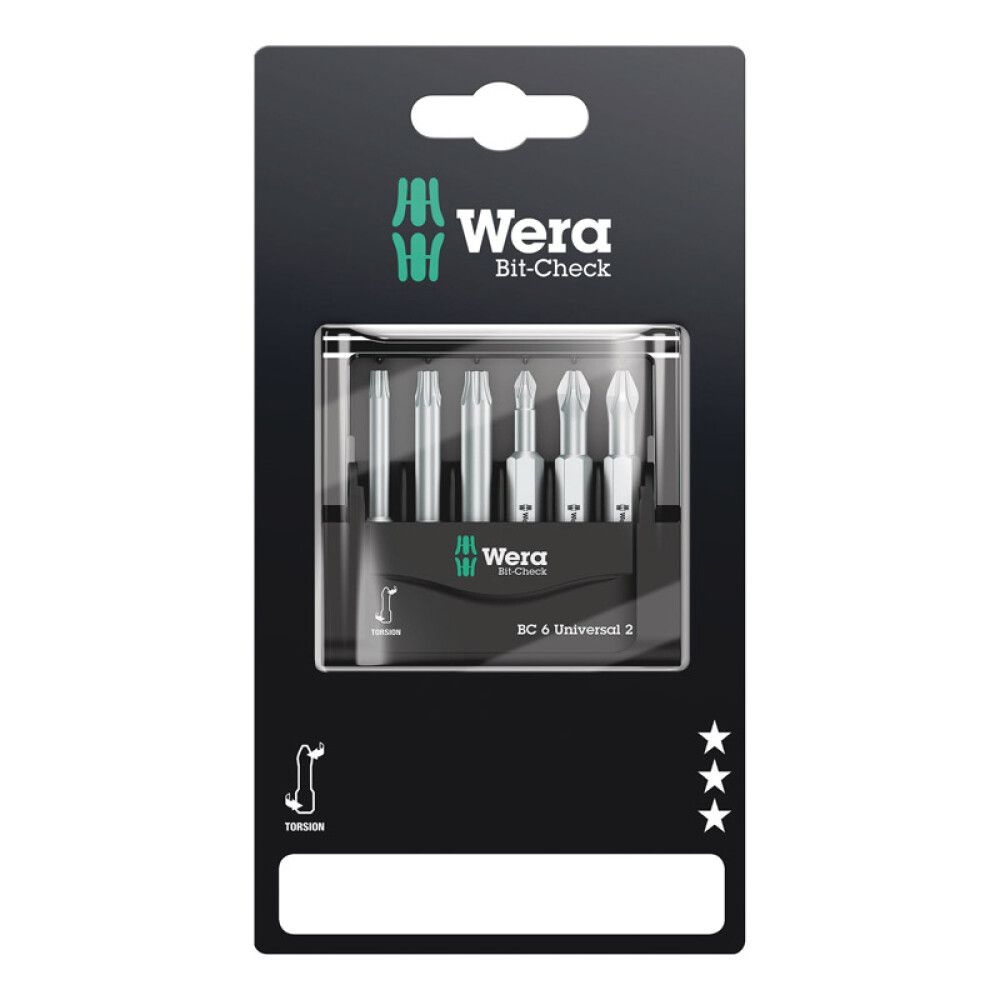 Otsikute kompllekt Wera 6 tk