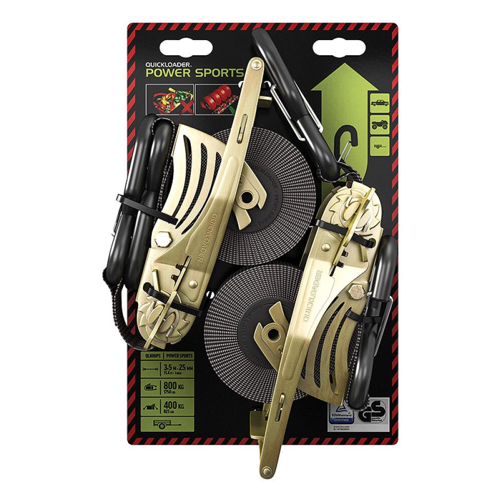 Koormarihm Quickloader Power Sports 25 mm 3,4 m 2 tk