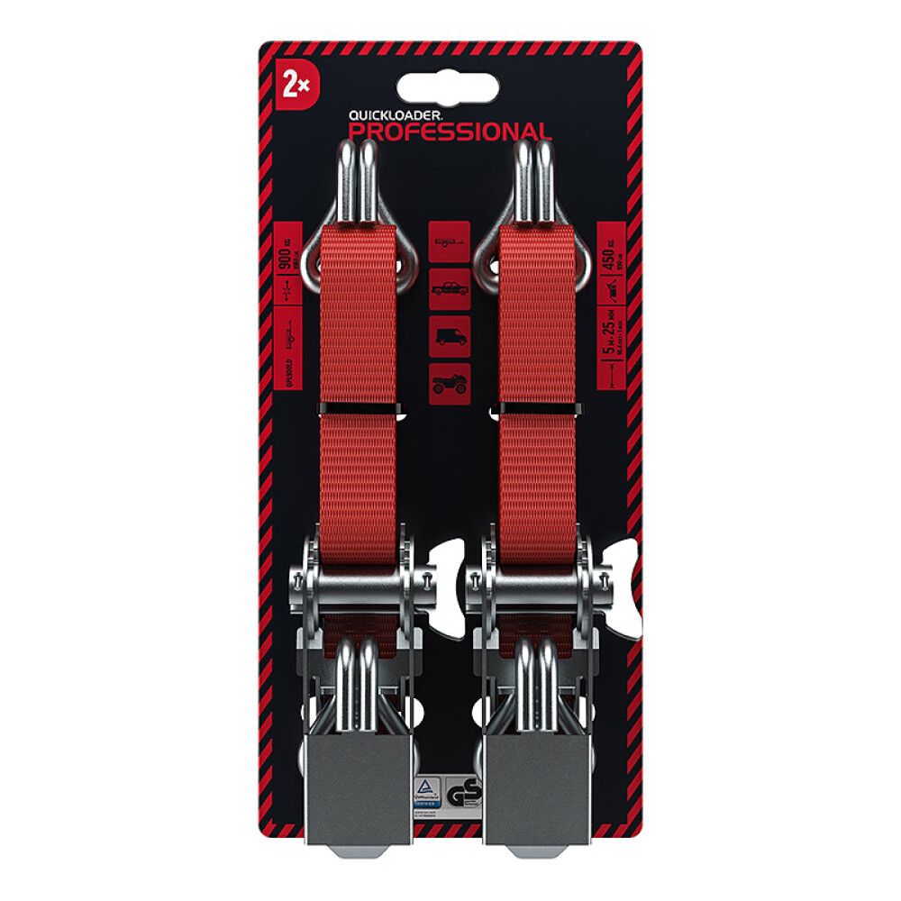 Koormarihm Quickloader Professional 900 kg 5 m 2 tk