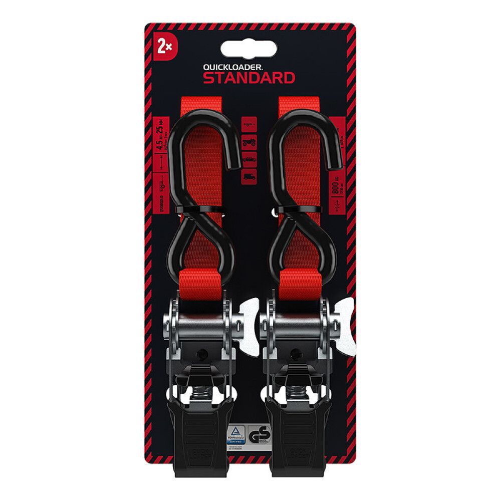 Koormarihm Quickloader Standard 800 kg 25 mm 4,5 m 2 tk