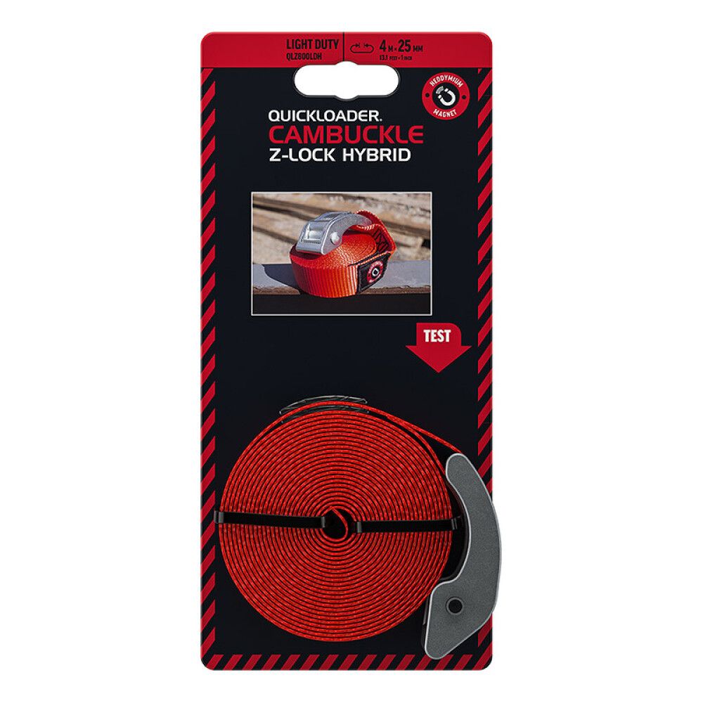 Kiirkinnitusrihm Quickloader Z-Lock magnetiga 800 kg 4 m