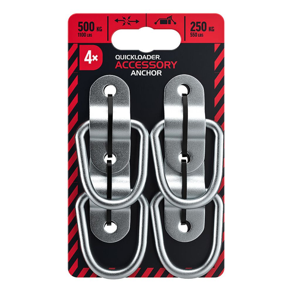 Kinnitusaas Quickloader Anchor 500 kg 4 tk