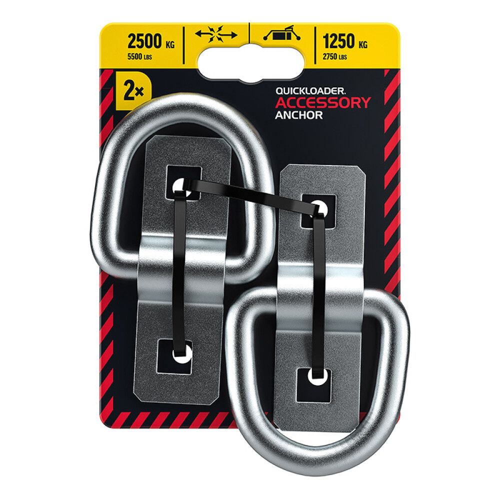 Kinnitusaas Quickloader Anchor 2500 kg 2 tk