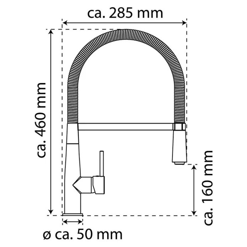 Köögisegisti Camargue Girano kroom