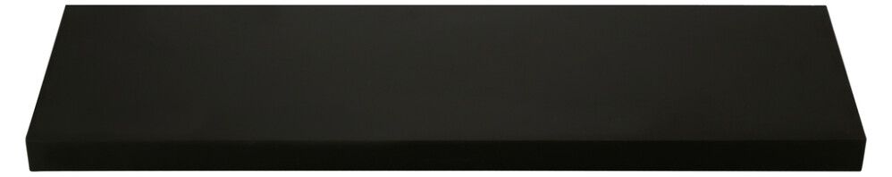 Seinariiul Regalux XL4 must 80 x 24 x 3,8 cm