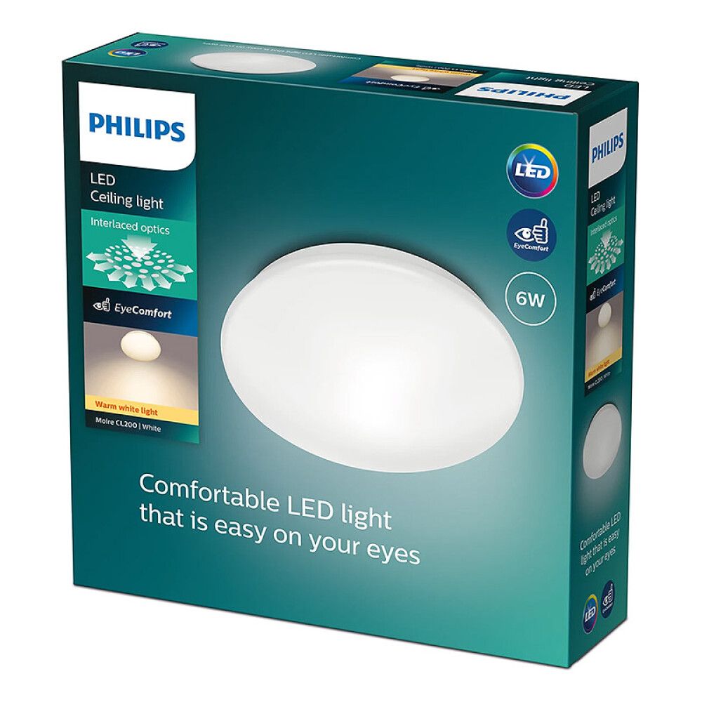 LED-plafoon Philips Moire CL200 6 W