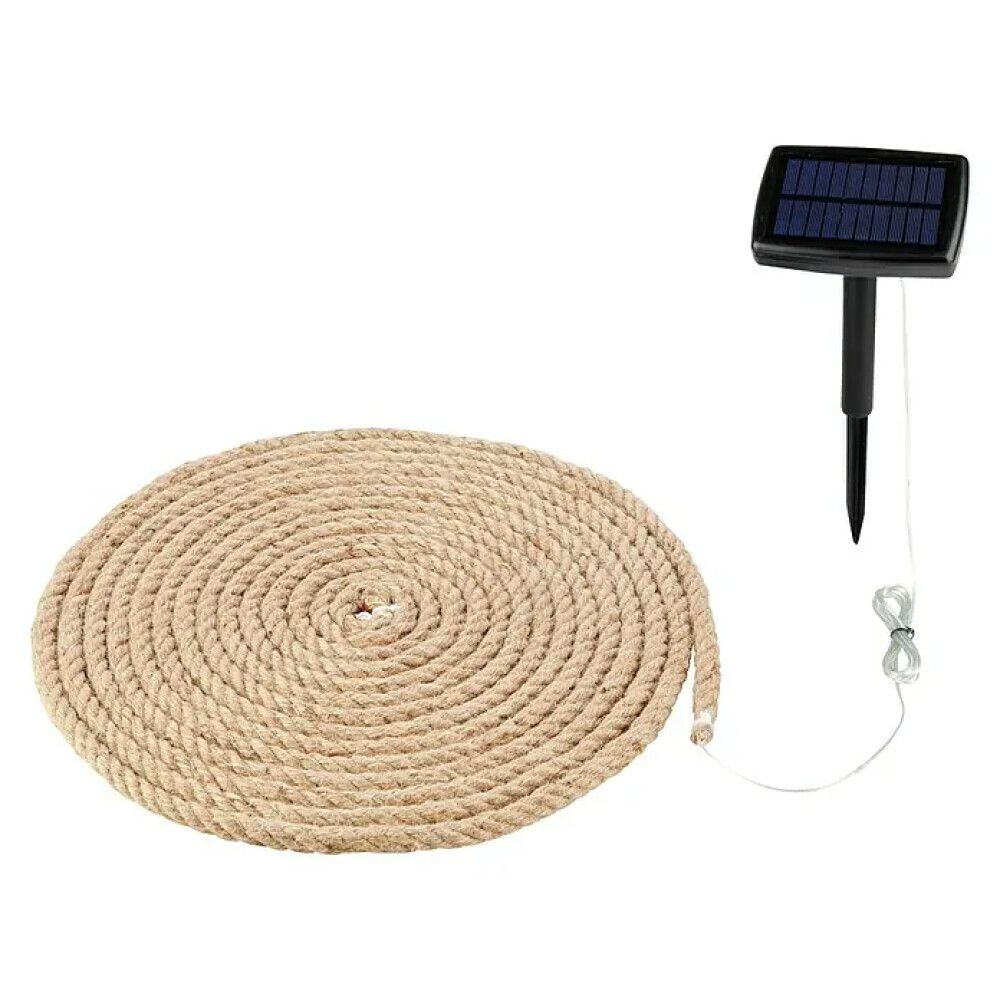 Päikesepatareiga LED-valgussari Bauhaus Köis 100 osaline