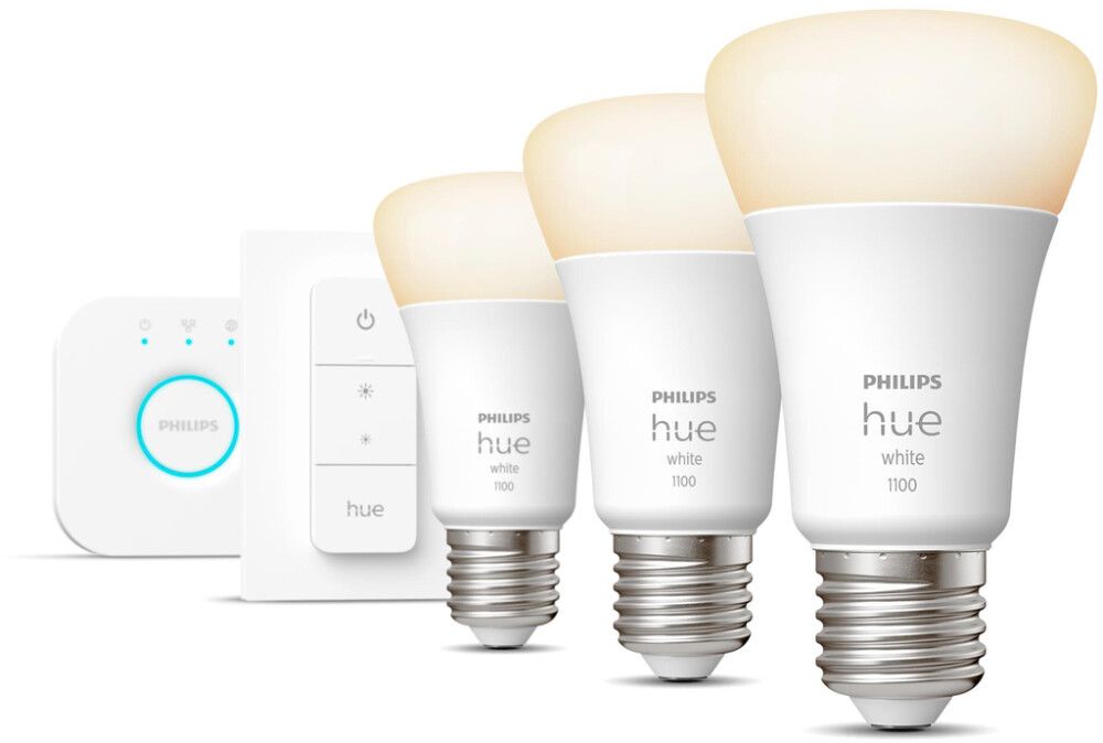 Stardikomplekt Philips Hue White E27 9,5 W