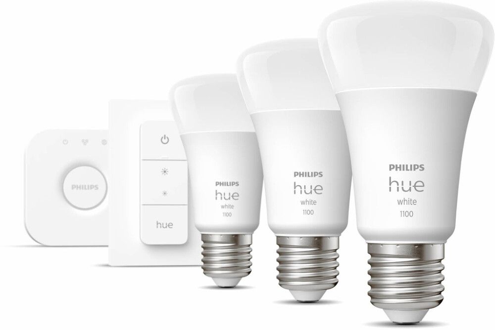 Stardikomplekt Philips Hue White E27 9,5 W