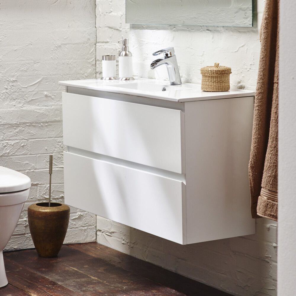 SLÄT INTEGRERAD VIT