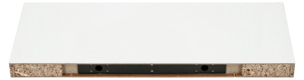 Seinariiul Regalux XL4 valge 60 x 24 x 3,8 cm