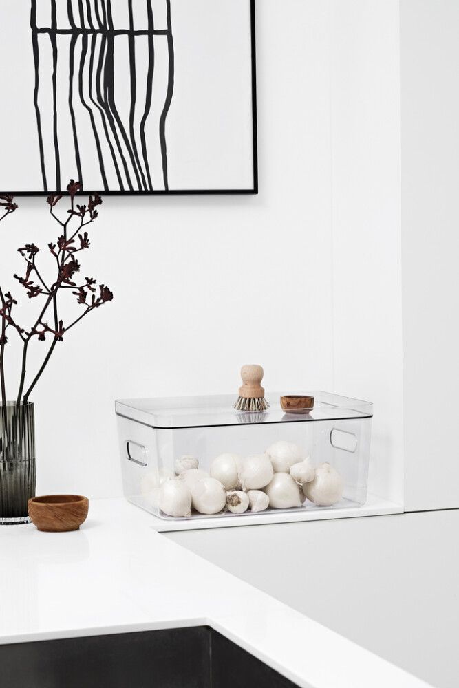 Säilituskarp SmartStore Compact L läbipaistev 41 x 28,7 x 15,5 cm