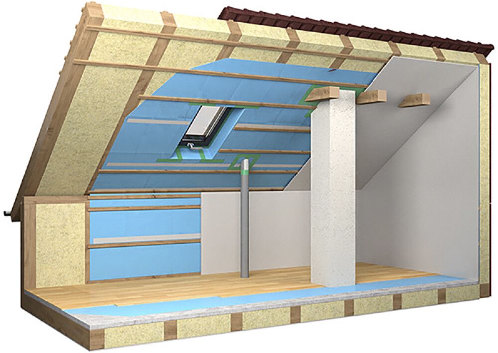 Aurutõkkekile sinine 0,2 mm x 2 m x 25 m