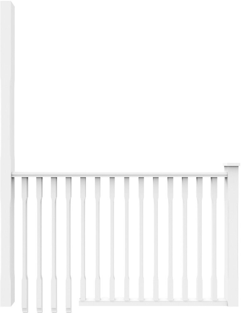 Trepipiirde alajooks mänd, 40 x 65 x 2300 mm