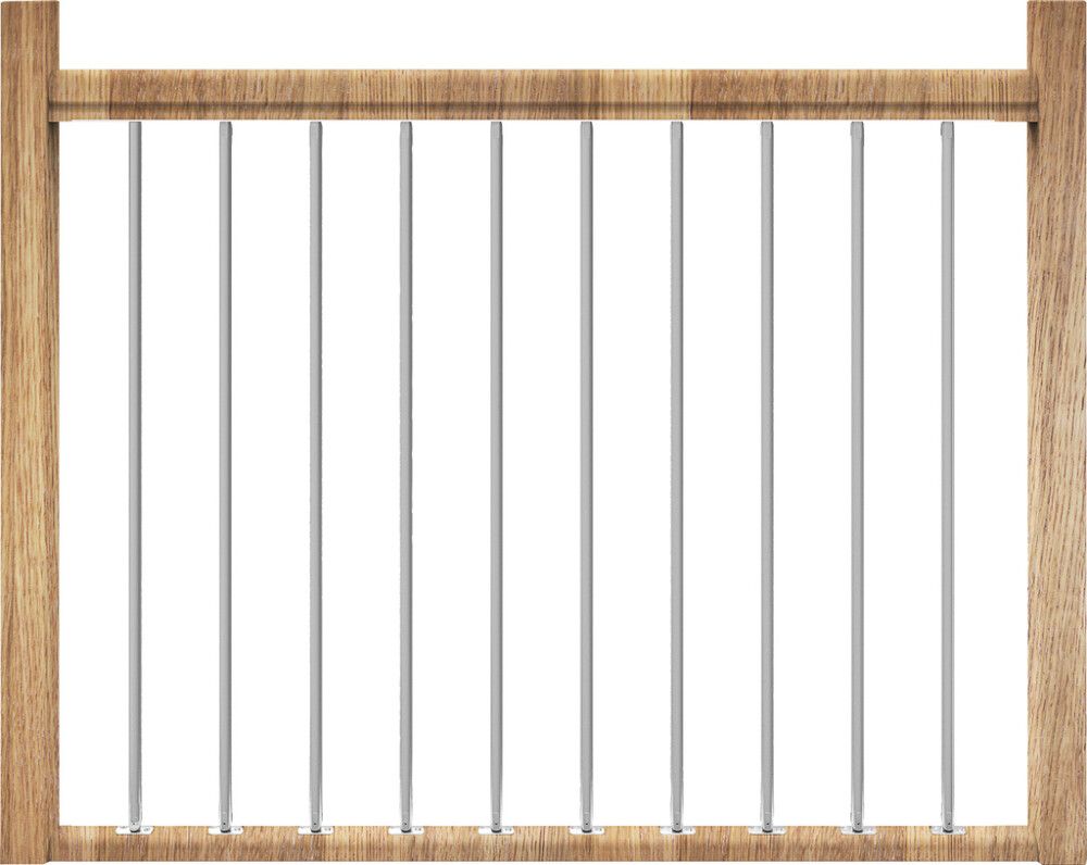 Piirdetoru New York alumiinium 22 x 50 x 782 mm 2 tk