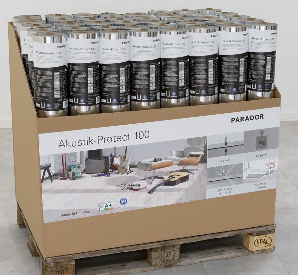 Alusmaterjal Parador Acoustic Protect 100 1,8 x 1000 mm