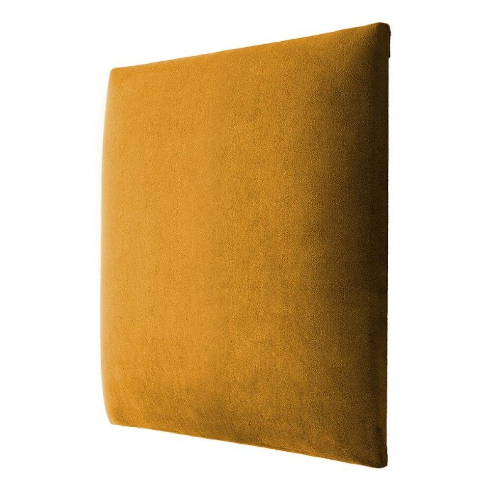 Polsterdatud seinapaneel Fllow Velvet 41 Ocker 30 x 30 cm