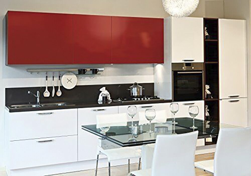 Kleepkile Punane 45 x 200 cm