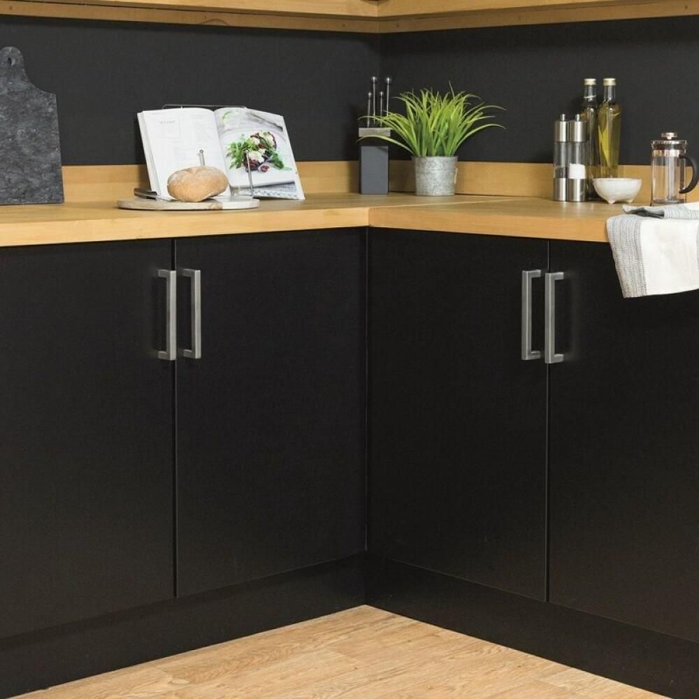 Kleepkile Must matt  67,5 x 200 cm