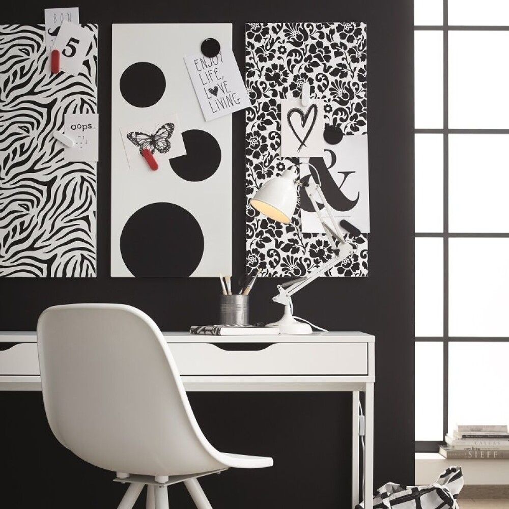 Kleepkile D-C-Fix Barokk 45 x 200 cm, must