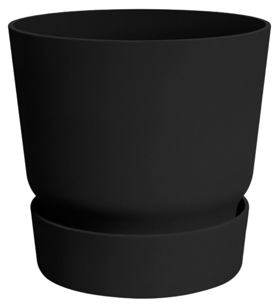 Õuepott Greenville Ø 30 cm, must