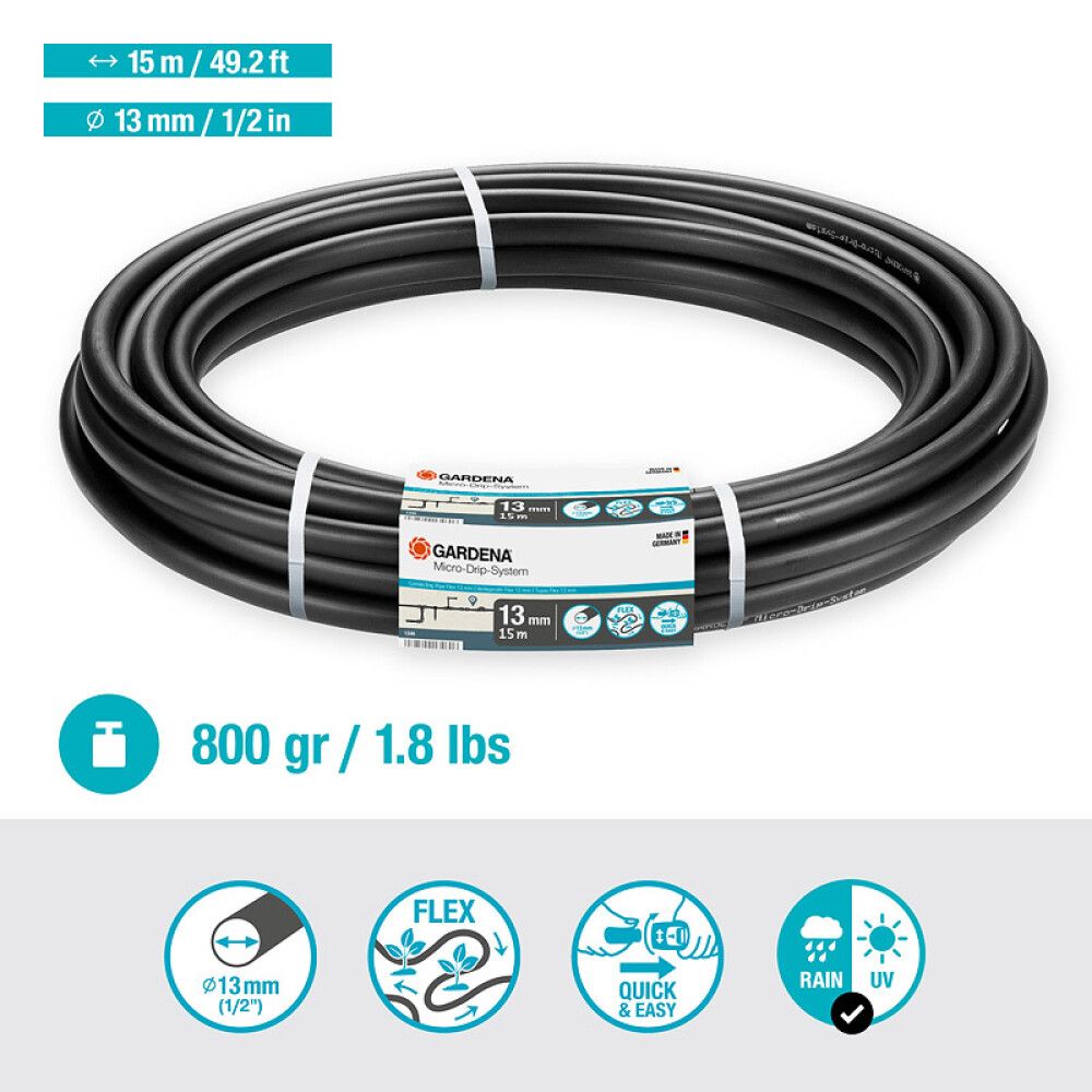 Peavoolik Gardena 13 mm (1/2"), 15 m