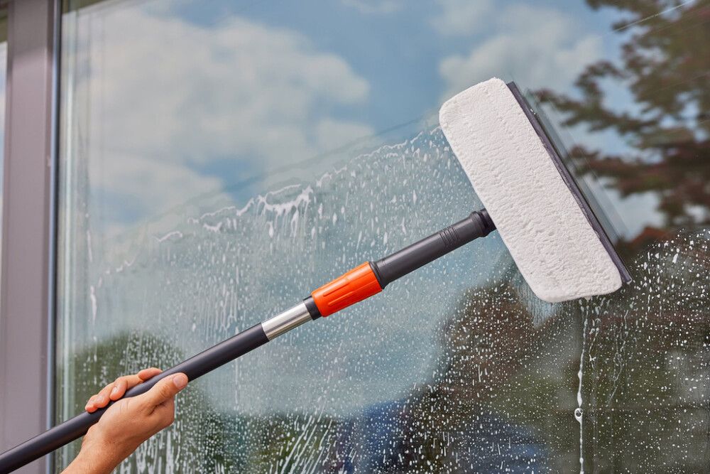 Aknapesulapp Gardena Cleansystem 31 x 10 cm