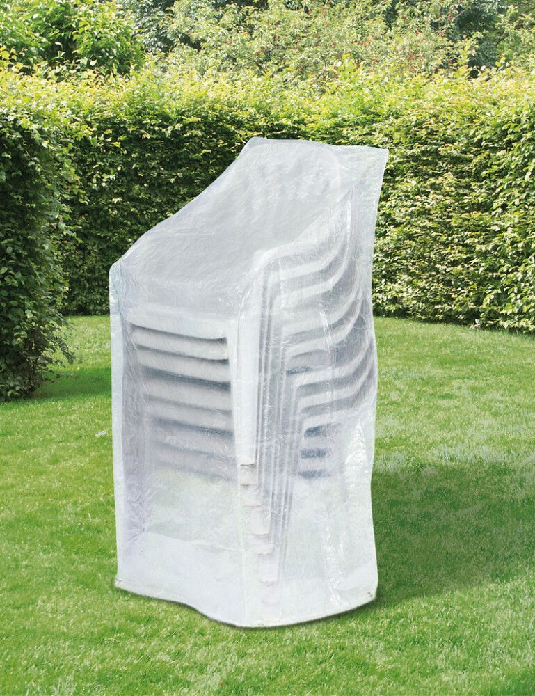 Aiamööbli kate virnastatavatele toolidele