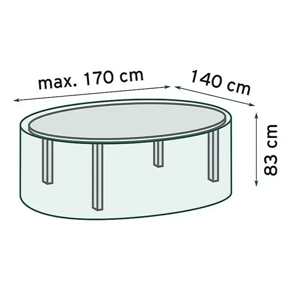 Mööblikate SunFun 170 x 140 x 83 cm, valge