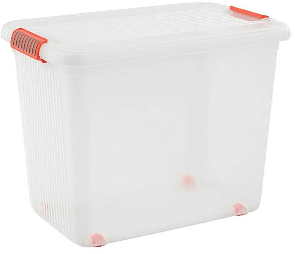 Säilituskast Kis K Latch läbipaistev XXL 59 x 39 x 45 cm