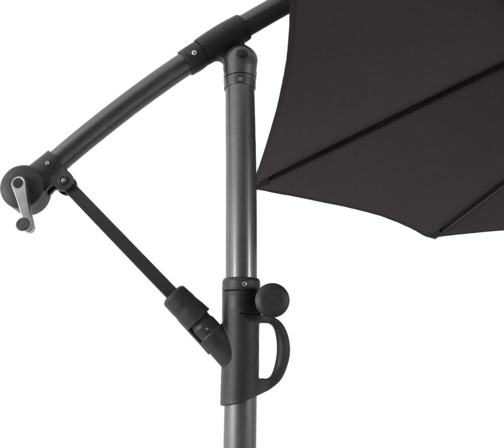 Päikesevari SunFun Milano Ø 350 cm Antratsiit