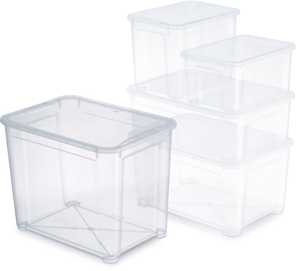 Säilituskast Regalux Clear Box  55 x 39 x 42 cm