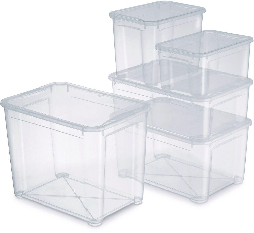 Säilituskast Regalux Clear Box 54,8 x 38,4 x 18,9 cm