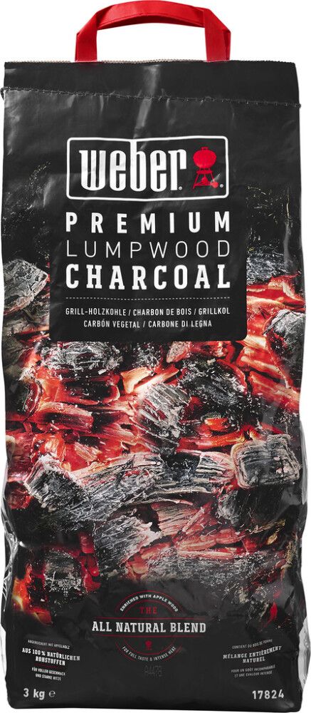 Grillsüsi Weber Premium Lumpwood Charcoal 3 kg