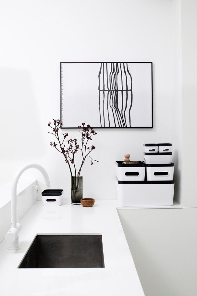 Säilituskarp SmartStore Compact L valge 41 x 28,7 x 15,5 cm