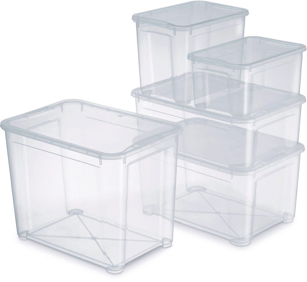 Säilituskast Regalux Clear Box 25,6 x 18,1 x 13,6 cm