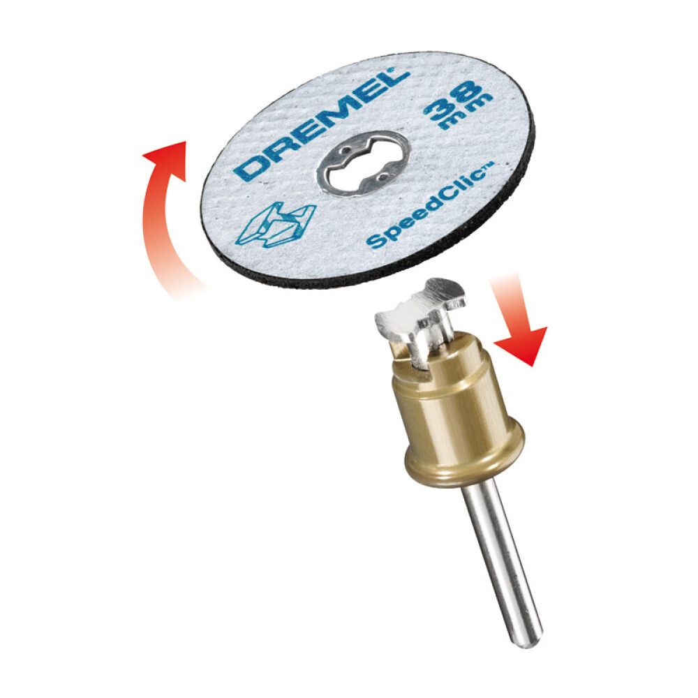 Metallilõikekettad EZ SpeedClic Dremel 38 mm (406)