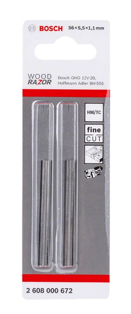 Höövlitera Bosch HM 56 mm 2 tk