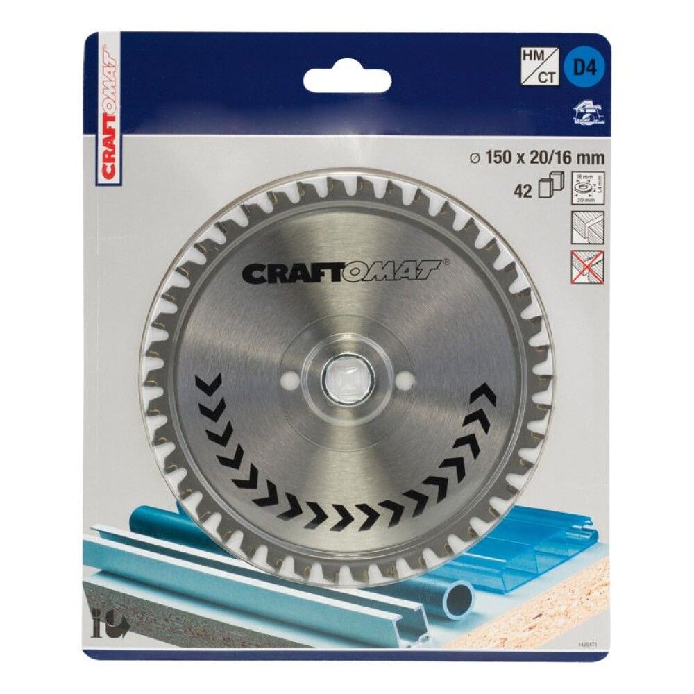 Saeketas Craftomat alu 150 mm