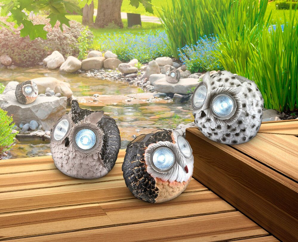 Päiksepatareiga valgusti Öökull