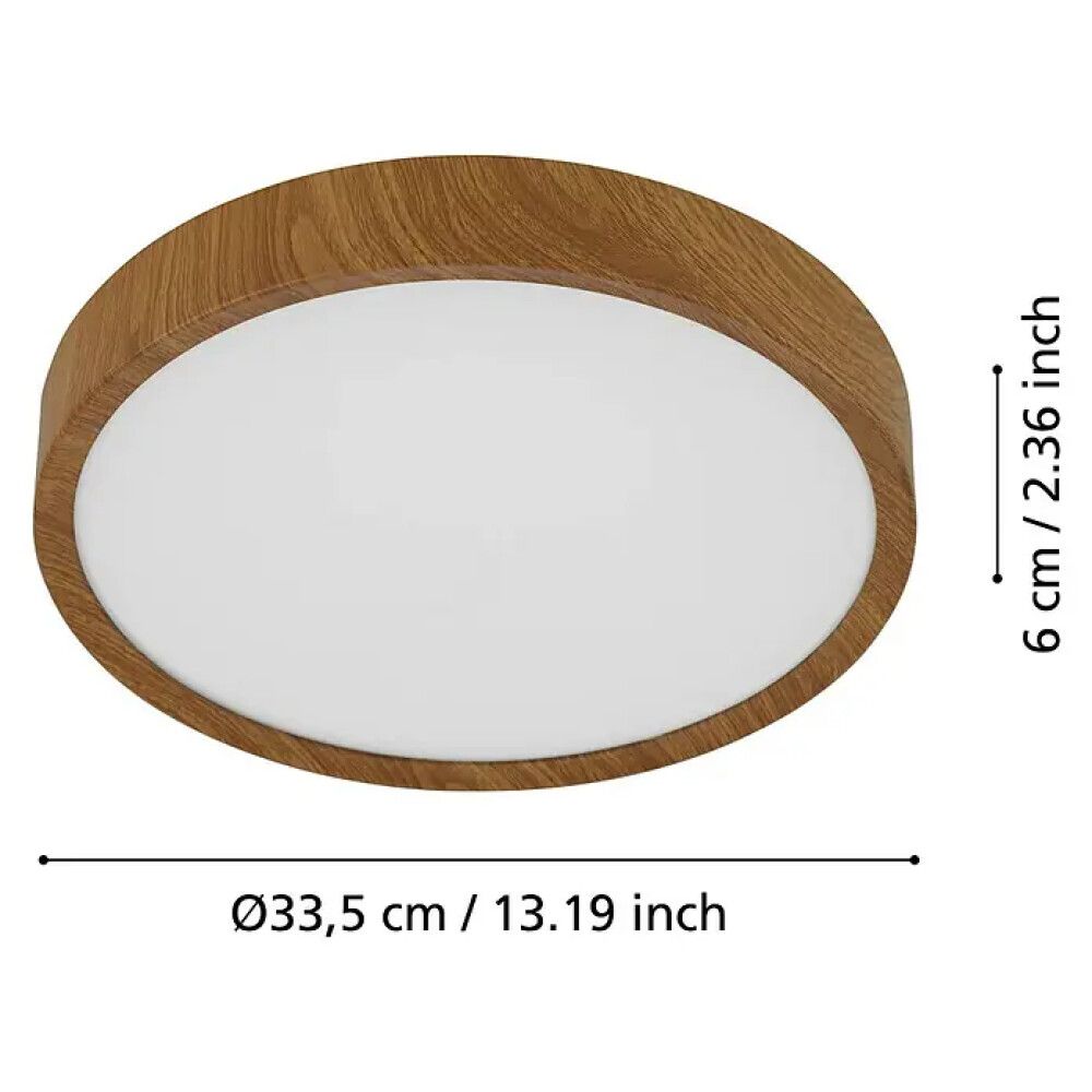 LED-plafoon Eglo Musurita Ø 34 cm