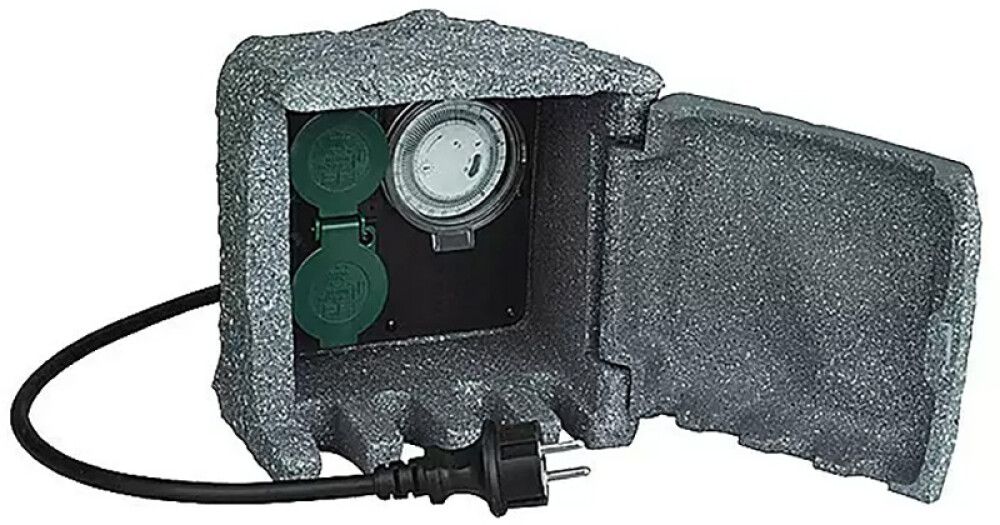 Pistikupesa Voltomat Power Rock 2-osaine taimeriga