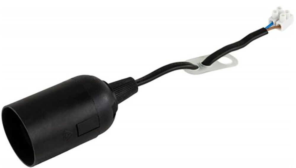 Lambipesa renoveerimistöödeks E 27 must 4A