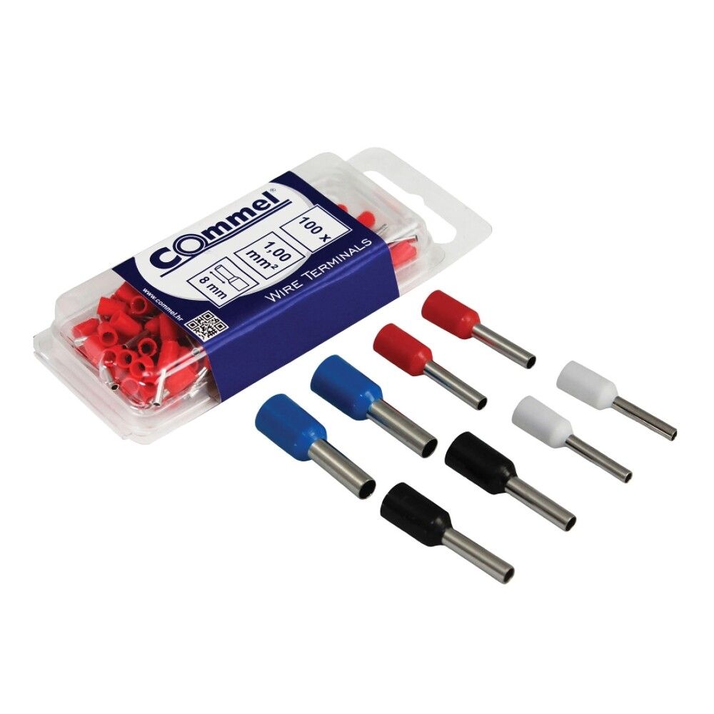 Juhtmeotsik 100 tk/pakk 2,5 mm²