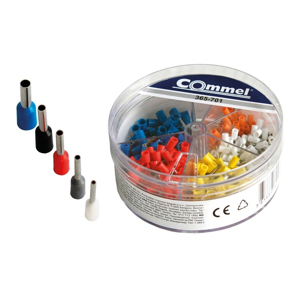 Isoleeritud otsahülside komplekt Commel 400-osaline