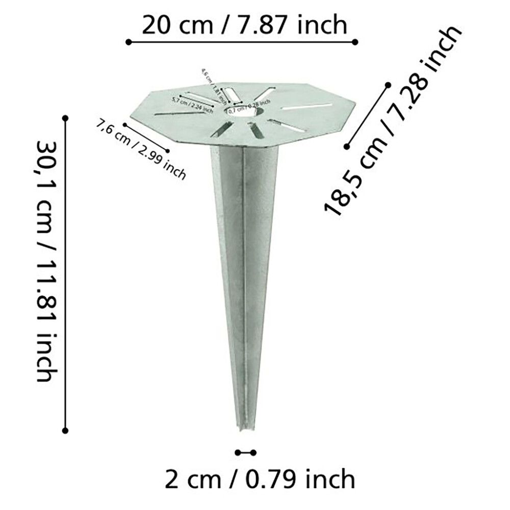 Välisvalgusti maapiik Eglo Cuba 