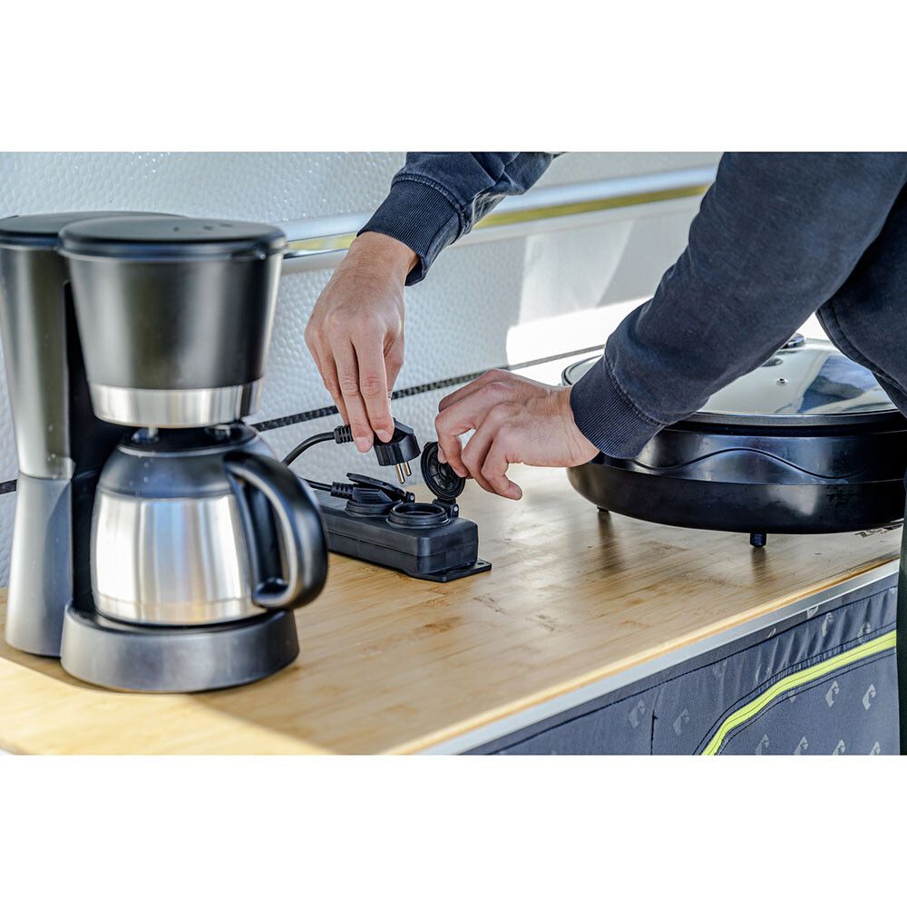 Pikendusjuhe Brennenstuhl H07RN-F 3G1,5 must, 2-osaline