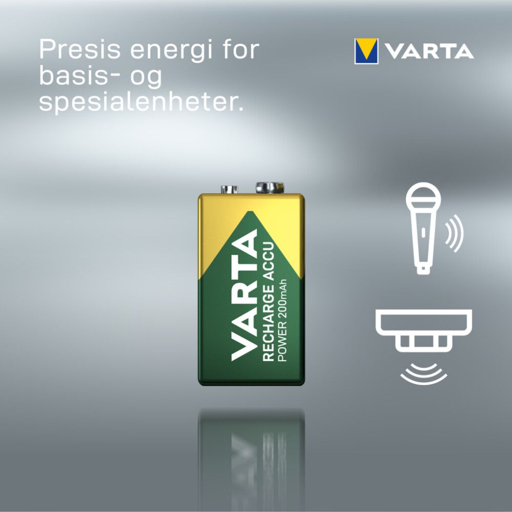 Akupatarei Varta Longlife ACCU Power 9V 200 mAh