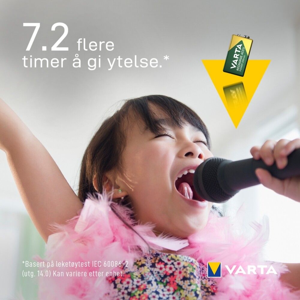 Akupatarei Varta Longlife ACCU Power 9V 200 mAh